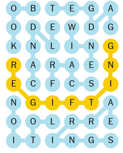 nyt strands solved answers december 22 2025