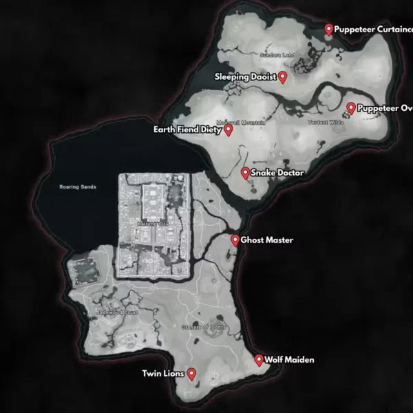 Where Winds Meet All World Boss Locations Guide
