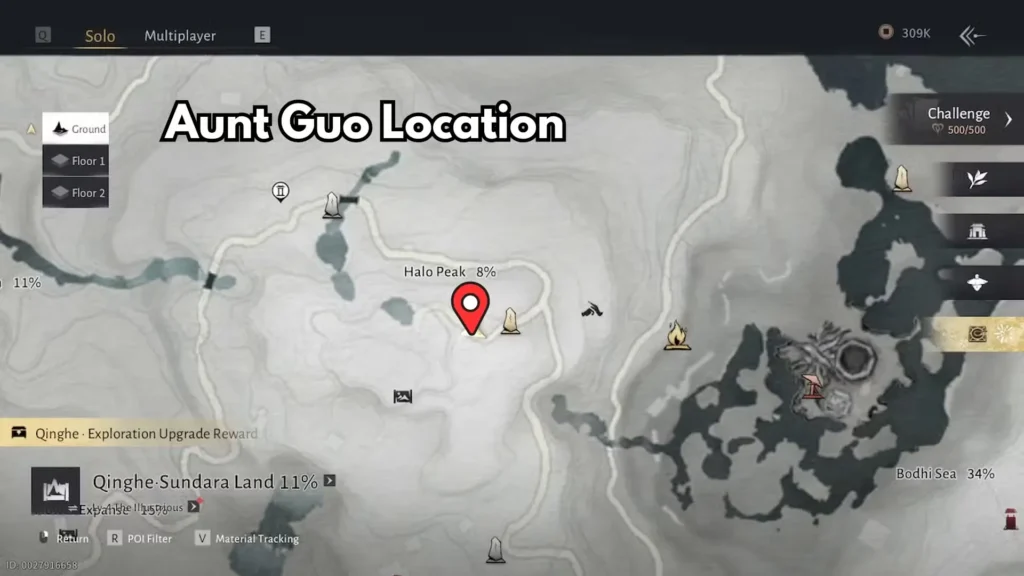 Aunt Gua Location in Where Winds Meet