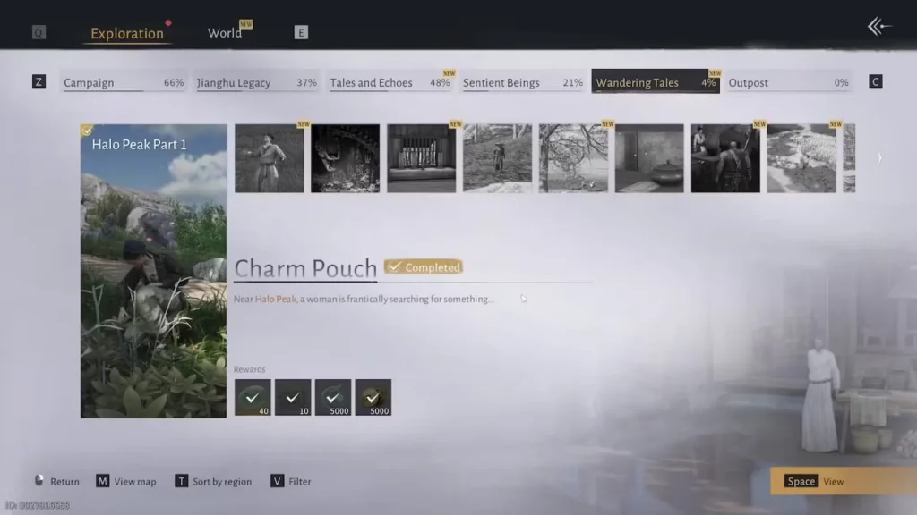 Charm Pouch Quest in Where Winds Meet