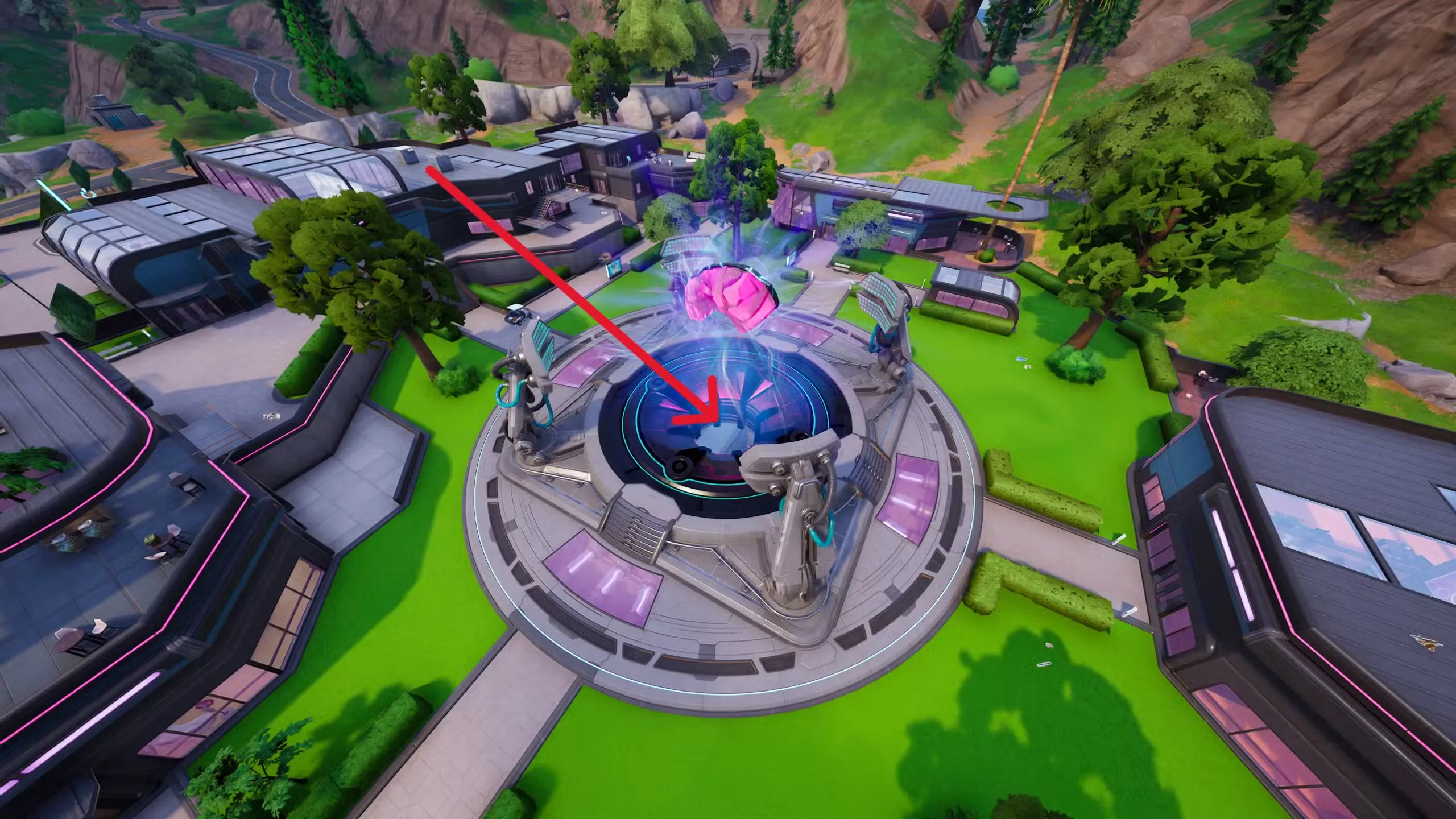 collider corridor x in fortnite chapter 7 season 1