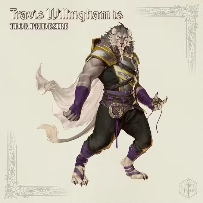 critical role campaign 4 characters travis willingham teor pridesire