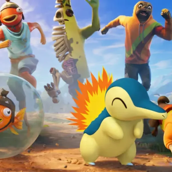 Fortnite Pokemon Mod Shows Cyndaquil as Sidekick, Fans Beg for Official Nintendo Collab