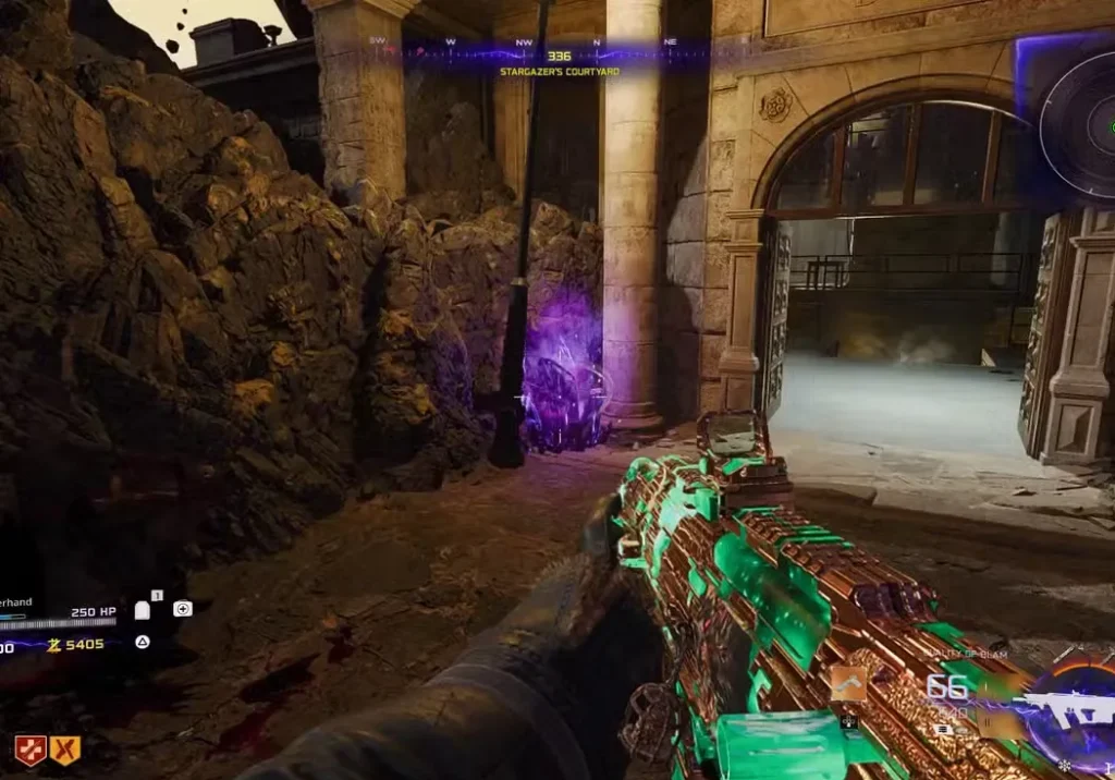 Contraption Part #2 - Absolute Zero Fragments (Dark Aether Crystals) Black OPS 7