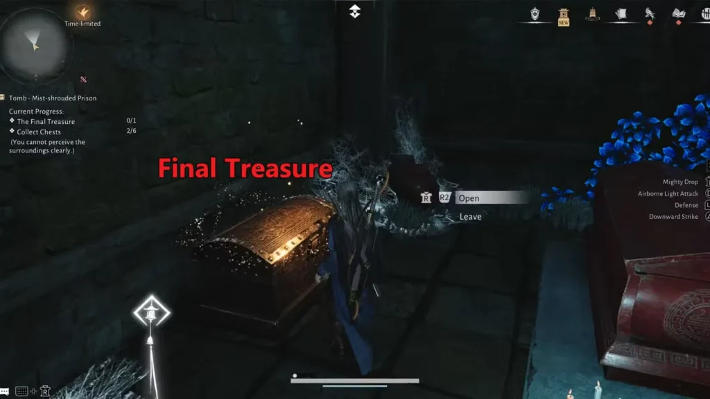 final treasure location in where winds meet