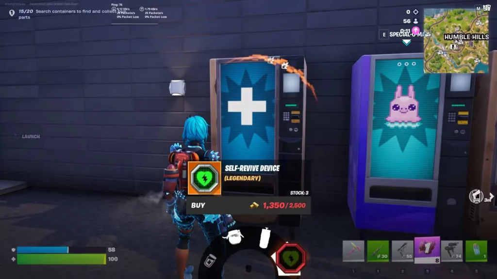 purchase self revive in fortnite chapter 7 season 1