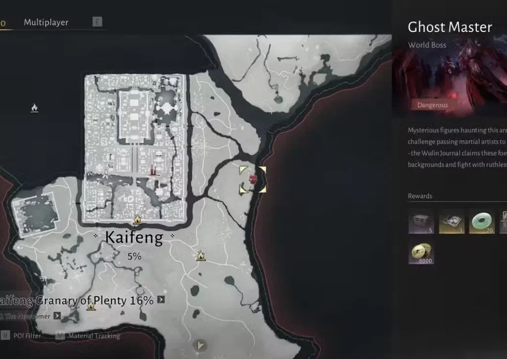 Ghost Master World Boss Where Winds Meet