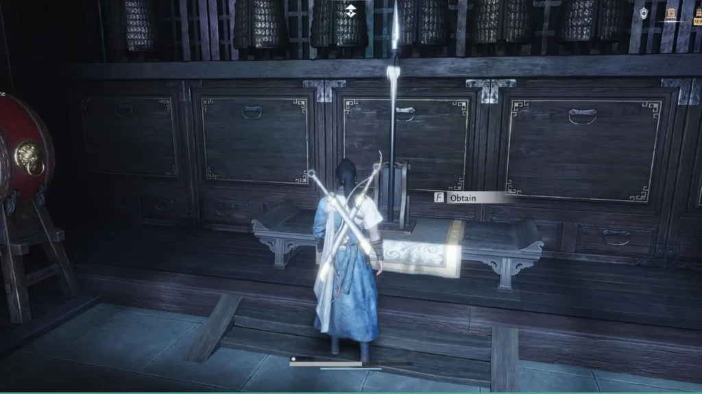 Finding the Long Weapon in the Left Wing in Where Winds Meet Screenshot 2