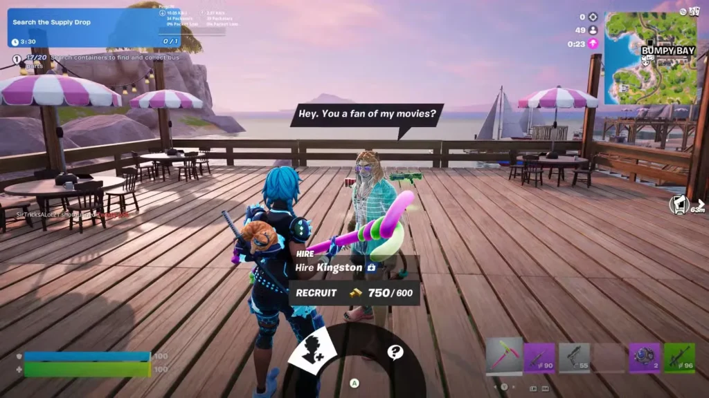 hiring character in fortnite chapter 7 season 1