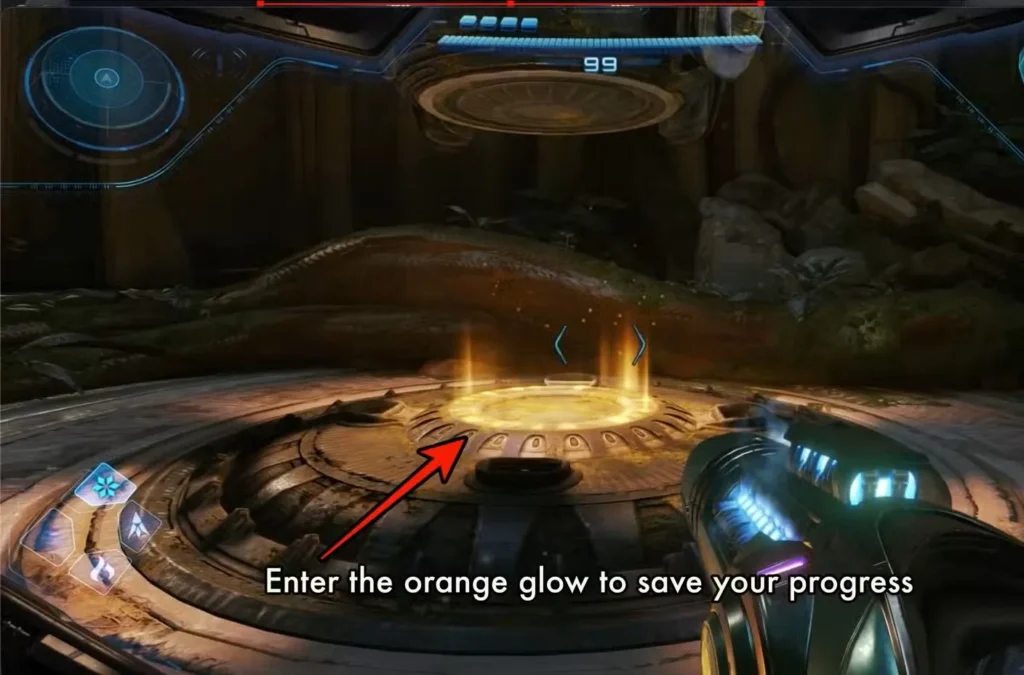 Save Station in Metroid Prime 4 Beyond