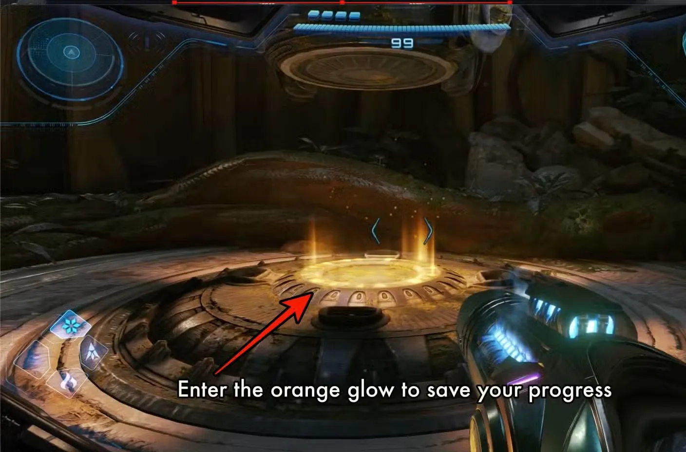 Save Station in Metroid Prime 4 Beyond