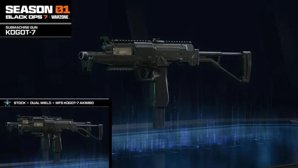 Kogot-7 (SMG) – Page 3 HVT Reward in Black Ops 7