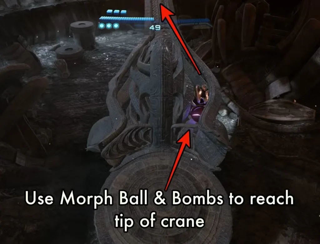 fire chip crane metroid prime 4 beyond