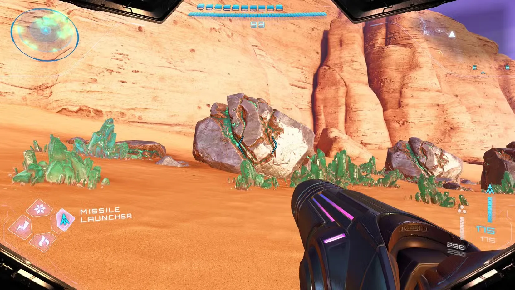 Gibardaum Rocks in Sol Valley in Metroid Prime 4 Beyond