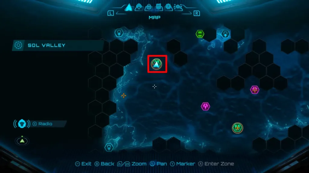 Mech Part #1: G.F. Debris Southeast of Fury Green in Metroid Prime 4 Beyond