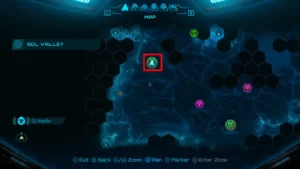Mech Part #1: G.F. Debris Southeast of Fury Green in Metroid Prime 4 Beyond