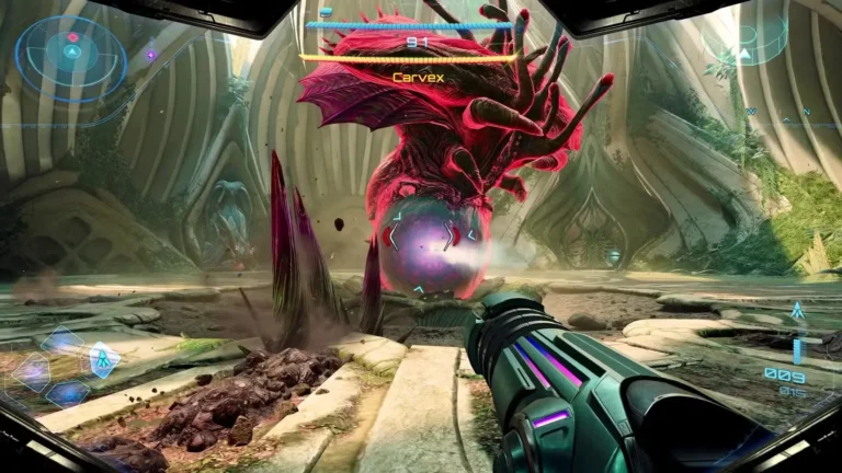 carvex core in metroid prime 4 beyond