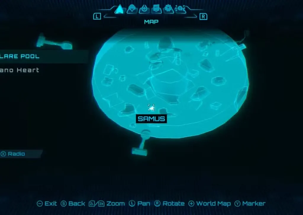 Energy Tank #13 - Flare Pool (Volcano Heart) Location in Metroid Prime 4 Beyond