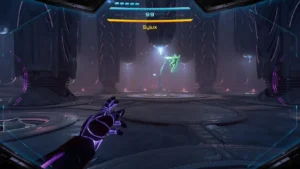 Energy Tank #3 - Volt Forge (First Sylux Encounter) in Metroid Prime 4 Beyond