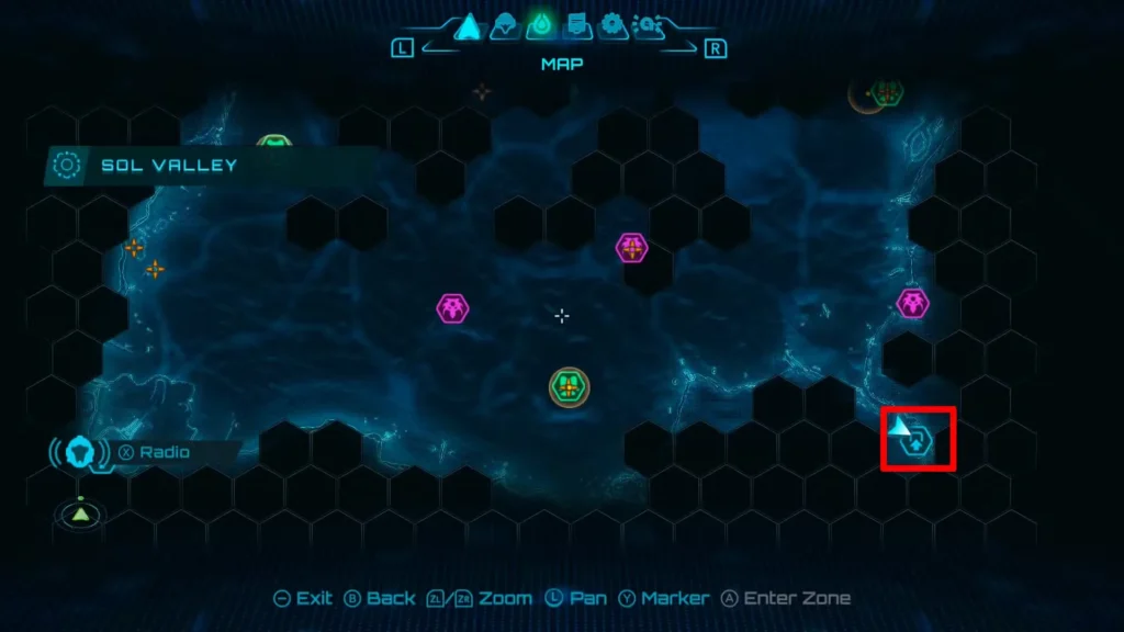 flare point in metroid prime 4 beyond