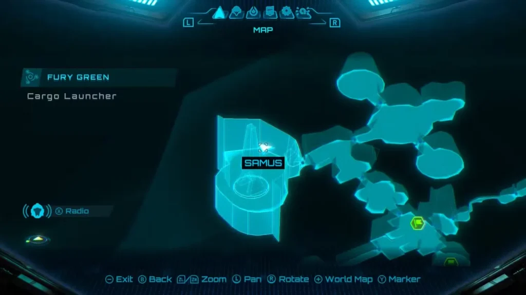 Fury Green Missile Expansion 3 Location in Metroid Prime 4: Beyond