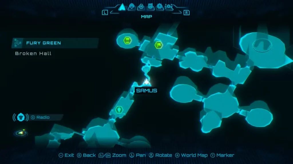 Fury Green Missile Expansion 5 Location in Metroid Prime 4: Beyond