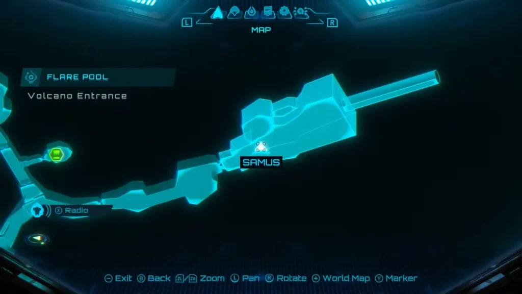 Flare Pool Missile Expansion 1 Location in Metroid Prime 4: Beyond