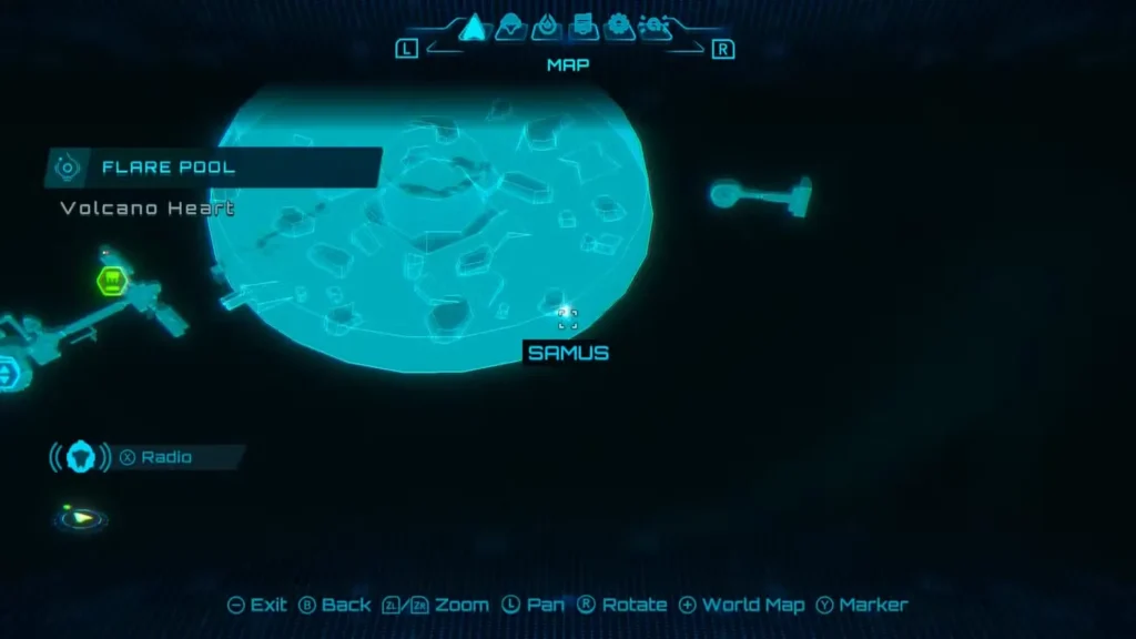 Flare Pool Missile Expansion 6 Location in Metroid Prime 4: Beyond