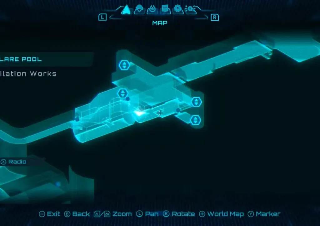 Flare Pool Missile Expansion 8 Location in Metroid Prime 4: Beyond