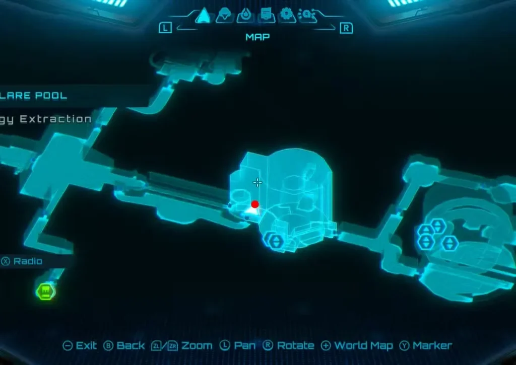 Flare Pool Missile Expansion 9 Location in Metroid Prime 4: Beyond