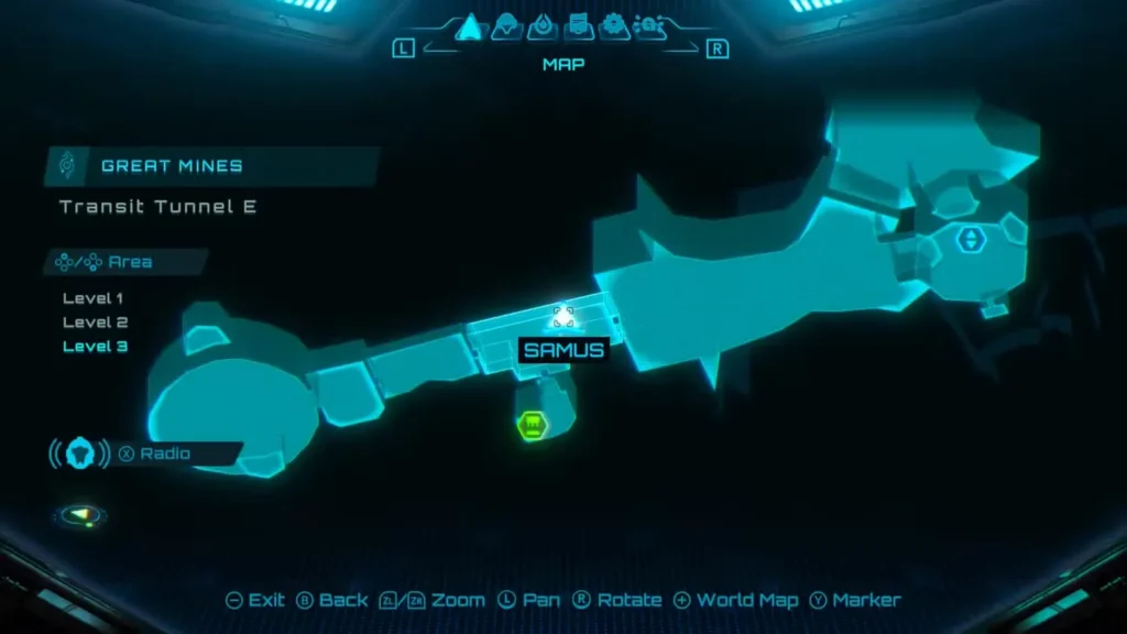 Great Mines Missile Expansion 3 Location in Metroid Prime 4: Beyond