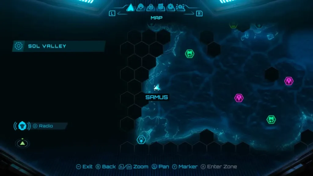 Sol Valley Missile Expansion 10 Location in Metroid Prime 4: Beyond