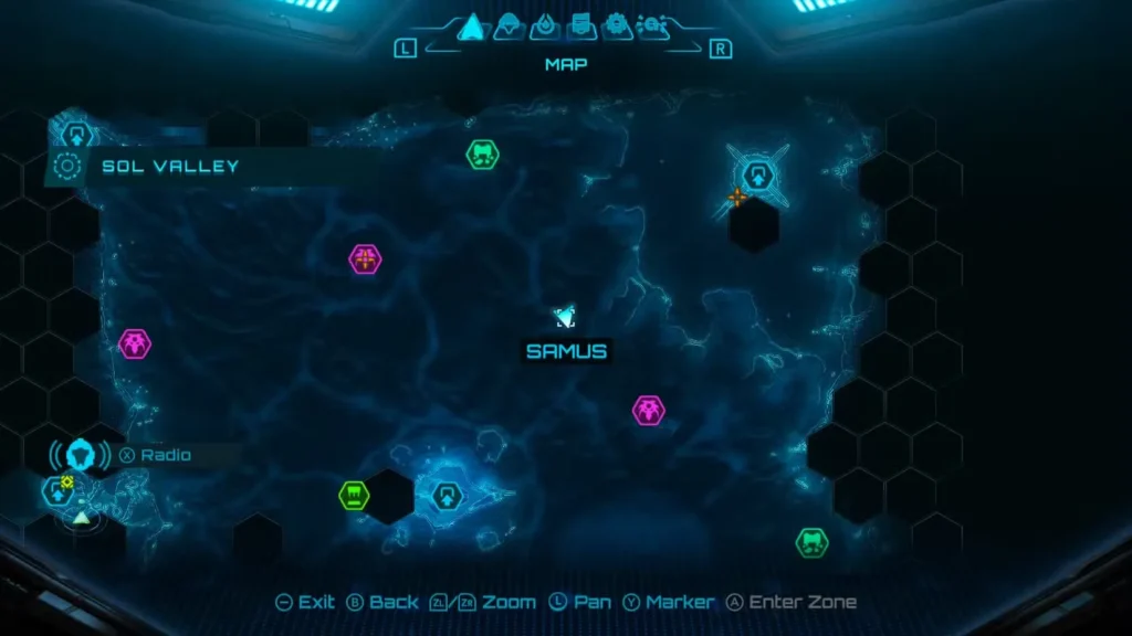 Sol Valley Missile Expansion 3 Location in Metroid Prime 4: Beyond