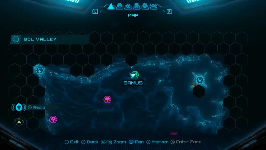 Sol Valley Missile Expansion 5 Location in Metroid Prime 4: Beyond