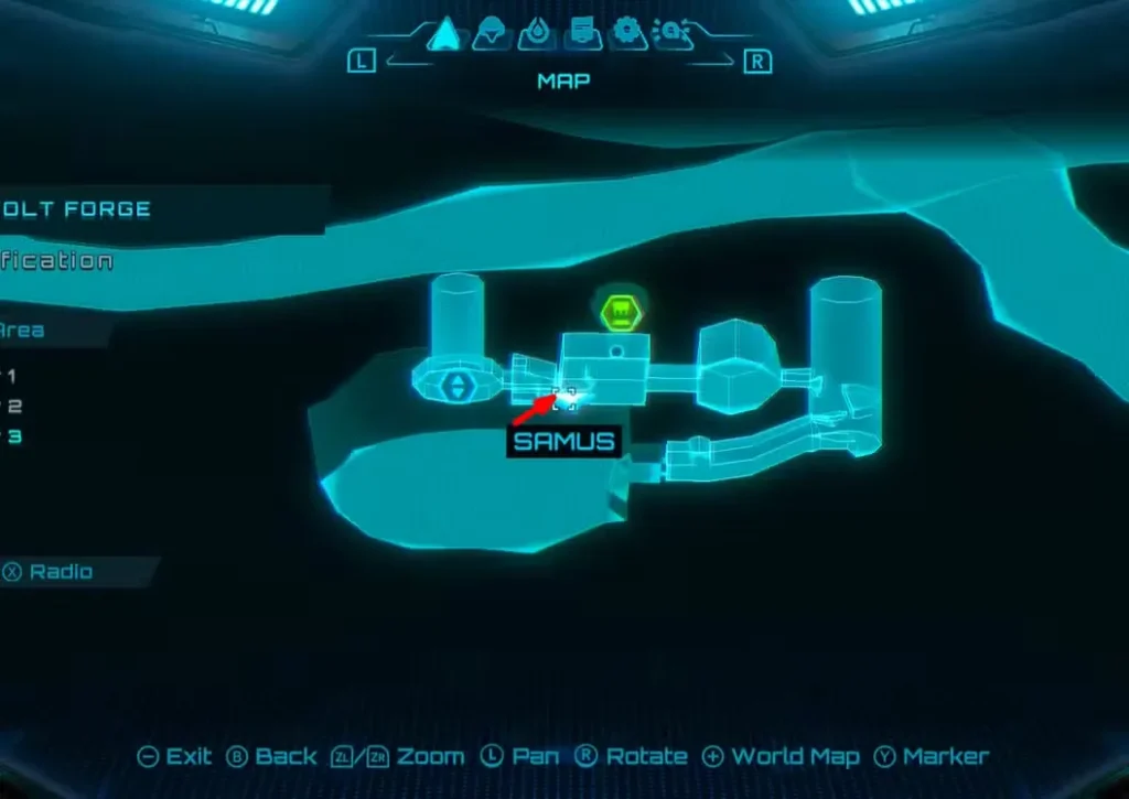 Volt Forge Missile Expansion 8 in Metroid Prime 4: Beyond