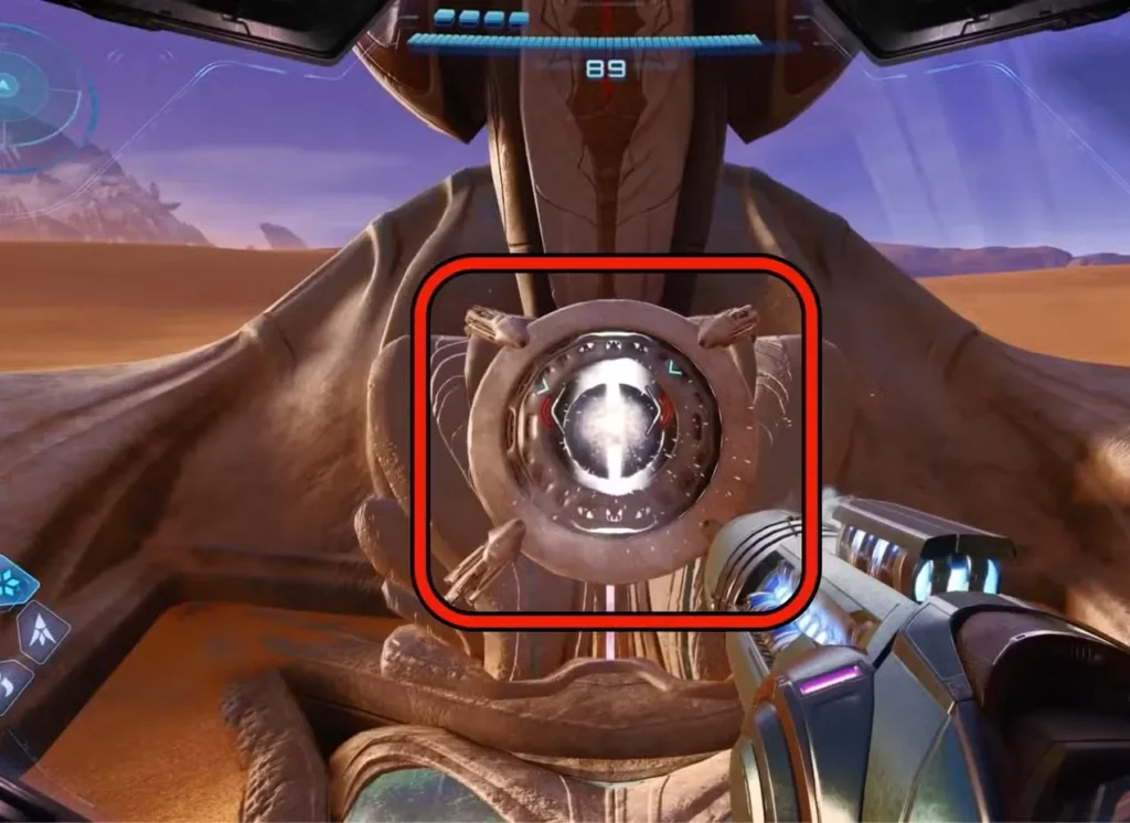 metroid prime 4 beyond ice blocker lock