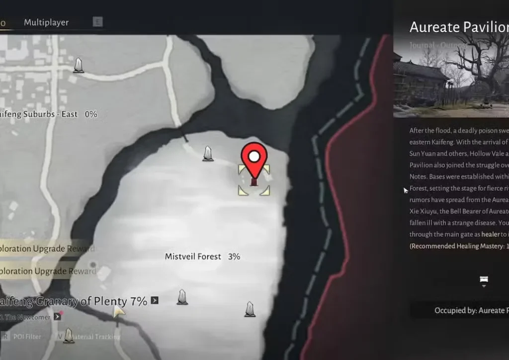 Aureate Pavilion Cure in Where Winds Meet