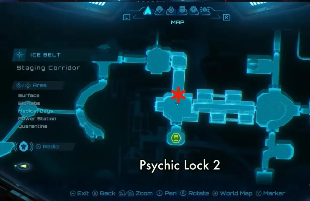 Psychic Lock 2 Location in Metroid Prime 4 Beyond