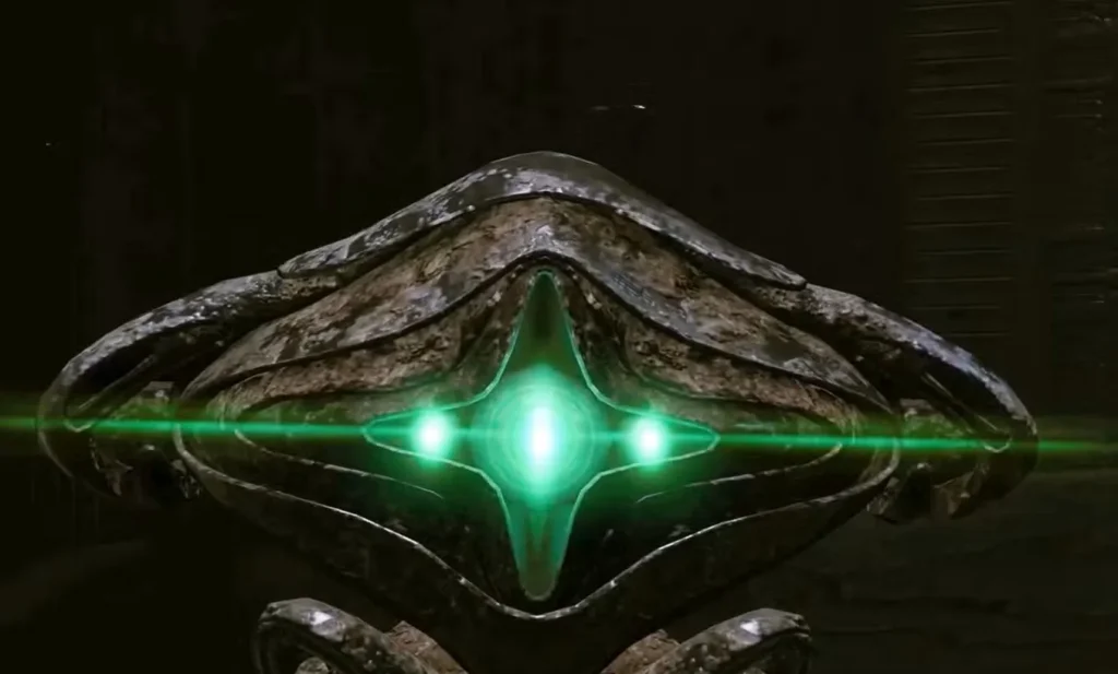 scout bot activating in metroid prime 4 beyond