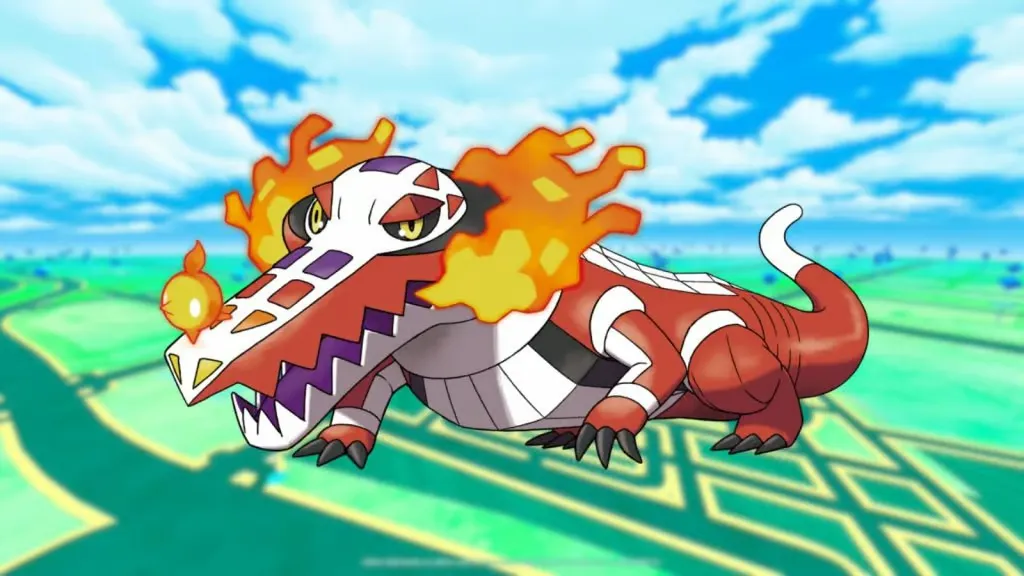 Skeledirge in Pokemon Go