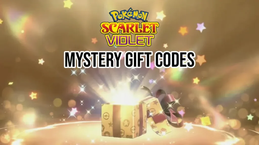 Pokemon Scarlet & Violet Mystery Gift Codes (December 2025) – All Active Codes