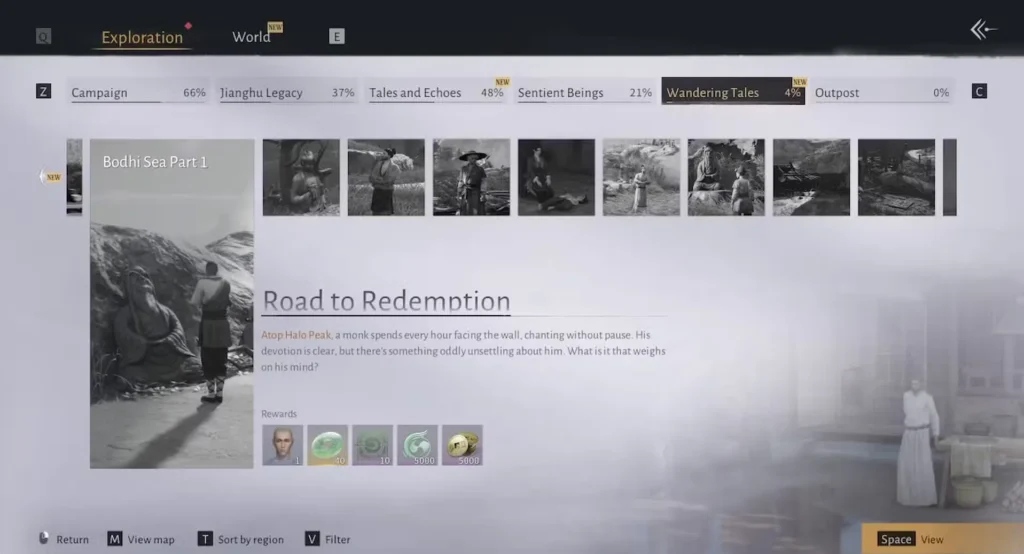 road to redemption daohui in where winds meet