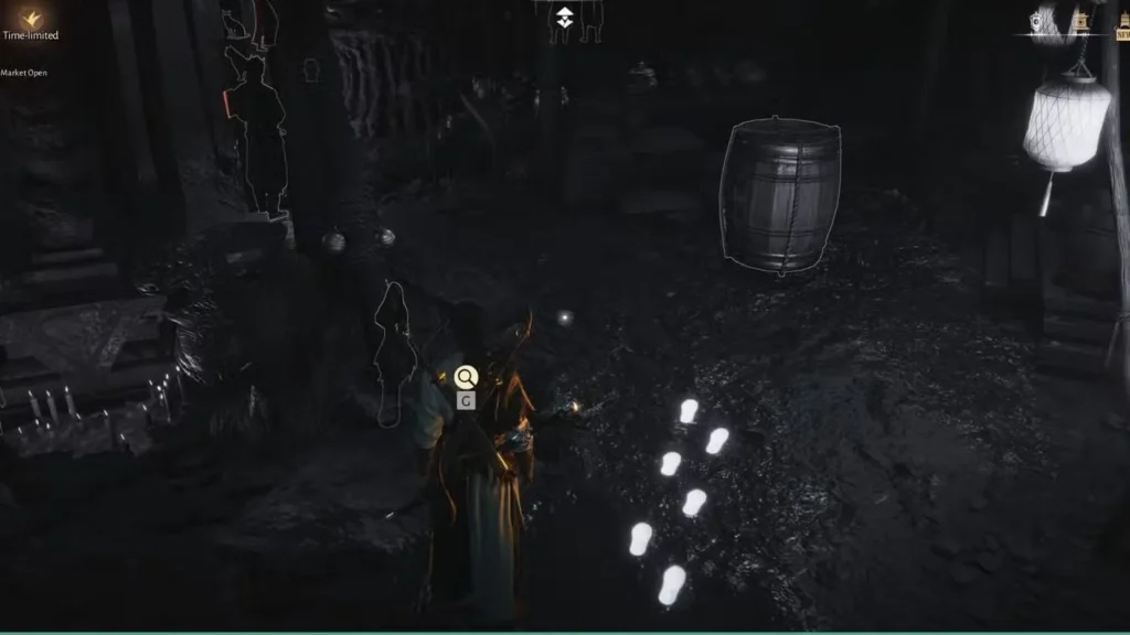 strange barrel in where winds meet unbound cavern