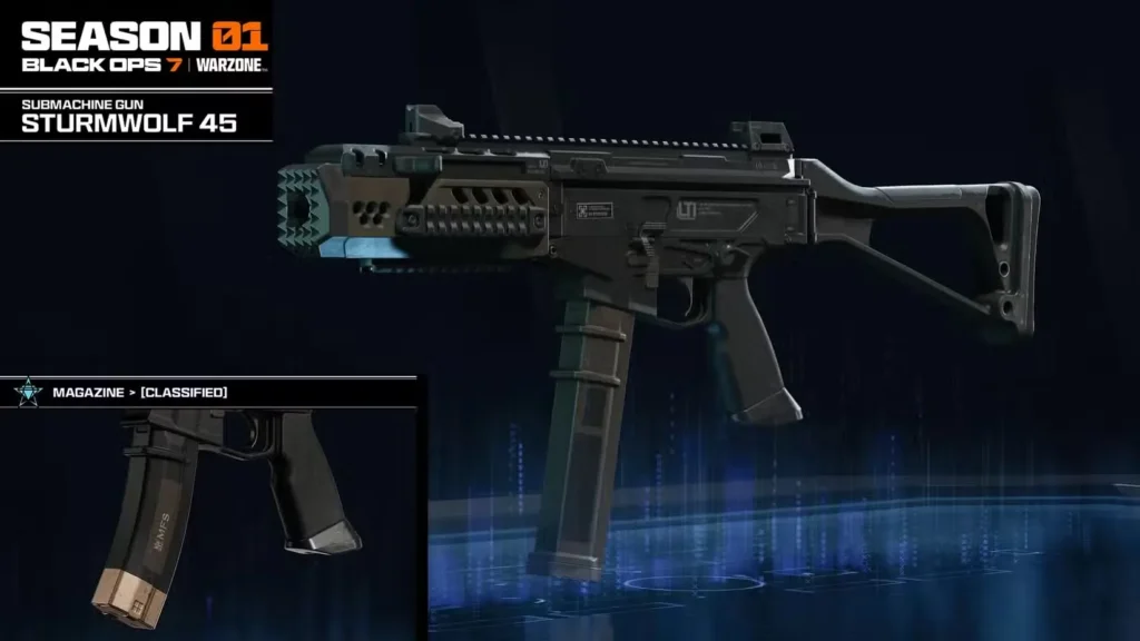 Sturmwolf 45 (SMG) – Mid-Season Event in Black OPS 7