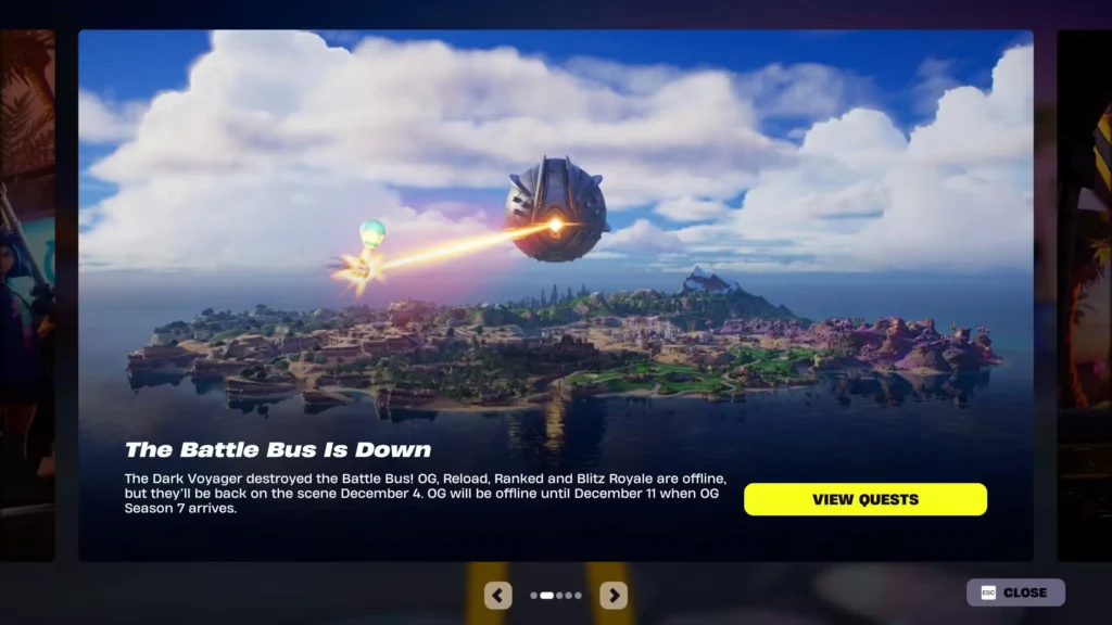 When Will the Battle Bus Return to Fortnite Chapter 7?