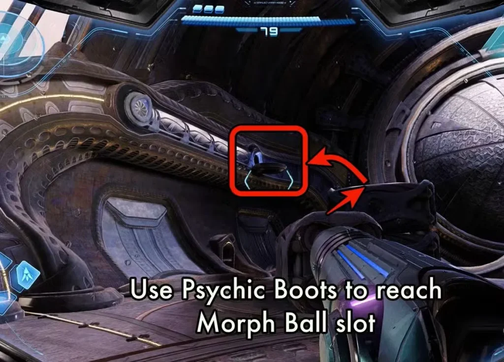 volt forge exit bomb slot 1 in metroid prime 4 beyond