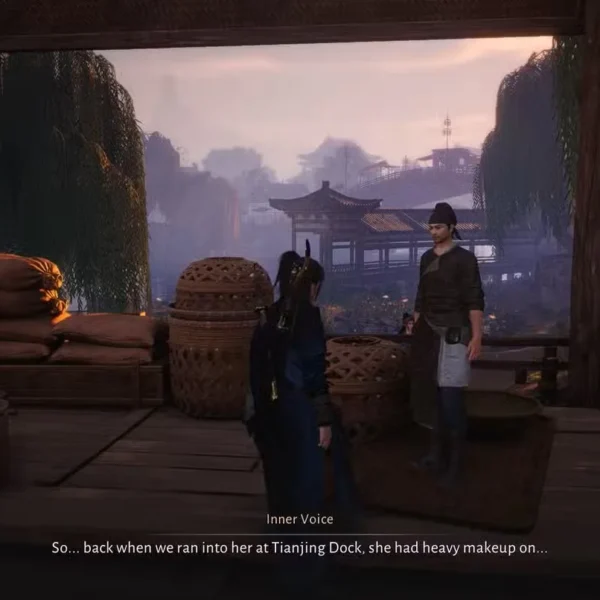 where winds meet tearless farewell wenping has lost his wife