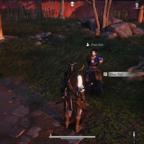 befriend zhao dali ai chatbot in Where Winds Meet