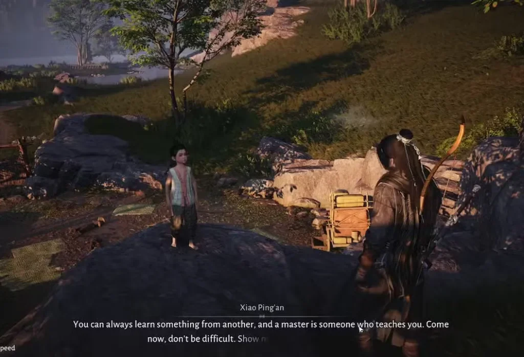 xiao pingan in where winds meet