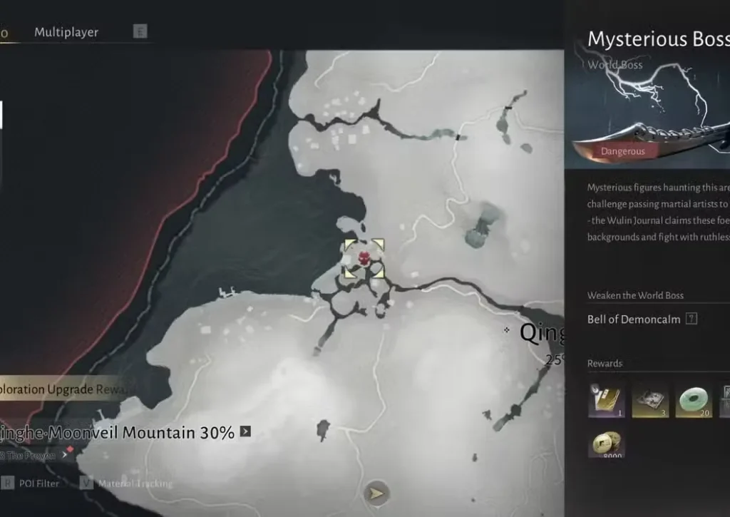 Yi Dao World Boss in Where Winds Meet